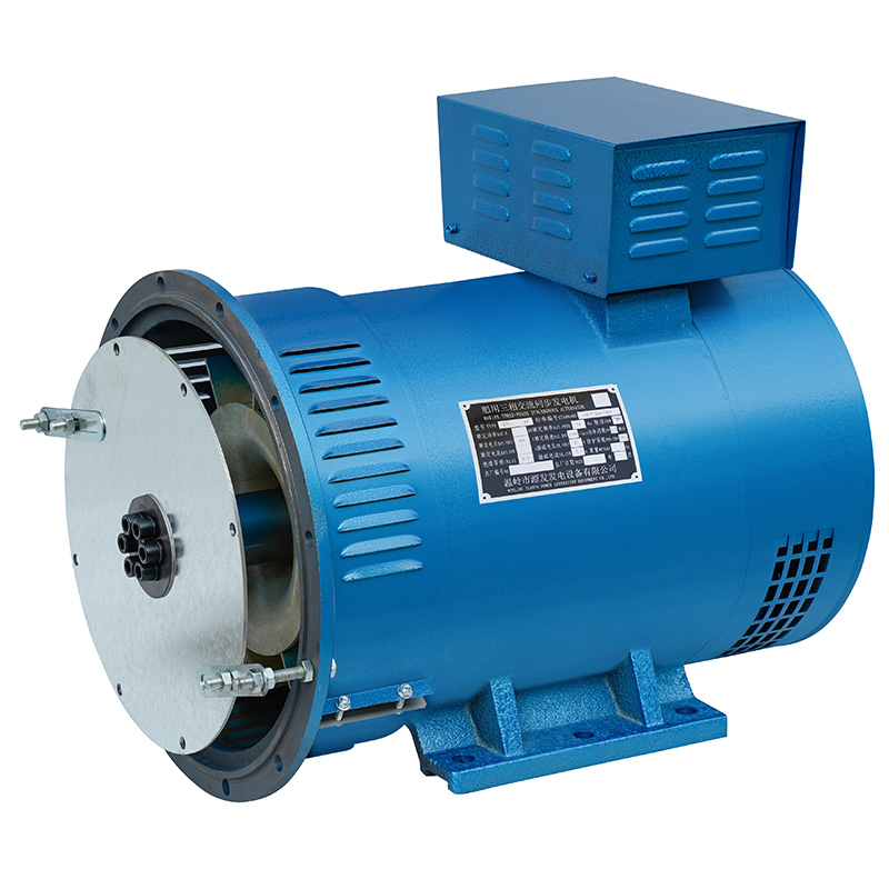 Three-phase ac synchronous marine generator (single fulcrum)